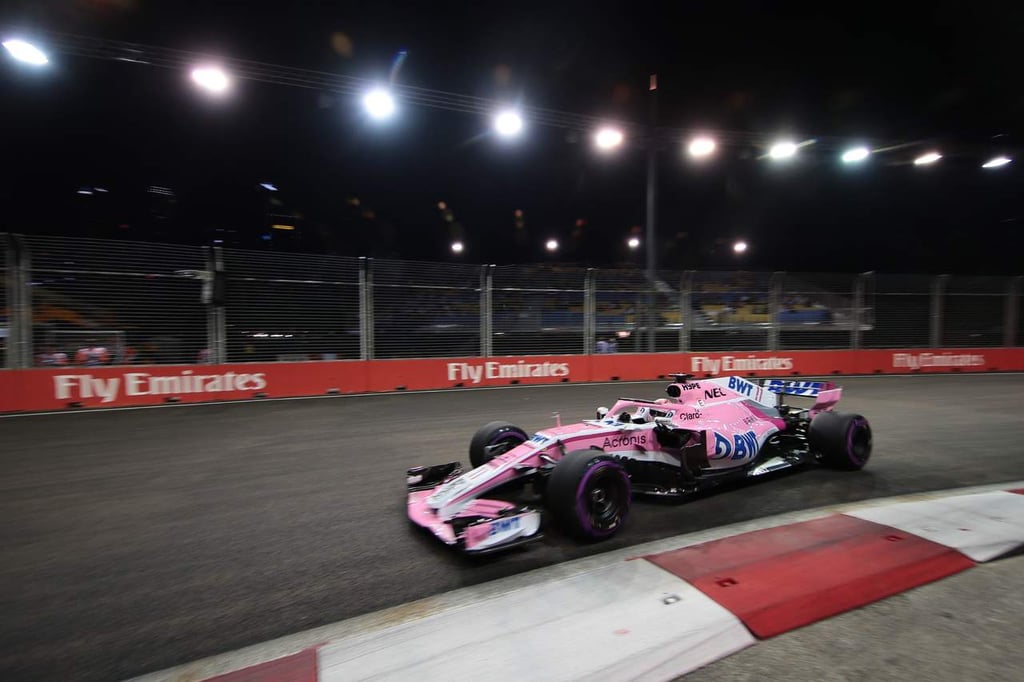 'Checo' termina décimo segundo en pruebas del GP de Singapur