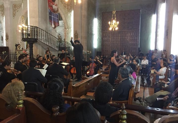 Ofrece Ocujed concierto en la Catedral de Durango
