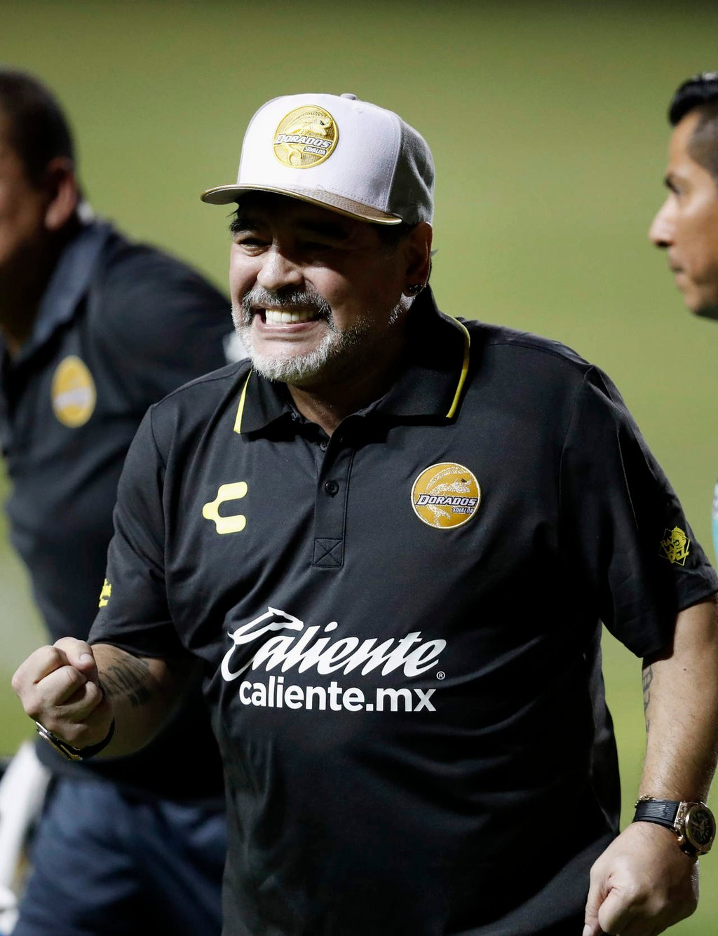 Maradona ya vivió su primera noche de fiesta en Culiacán