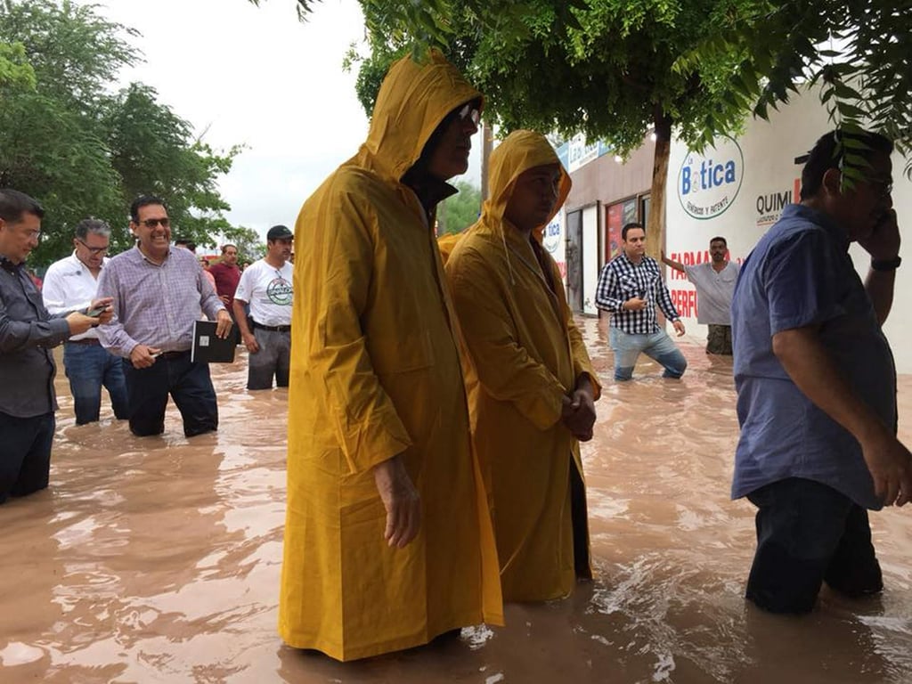 Depresión tropical causa inundaciones en Sinaloa, Sonora y BCS