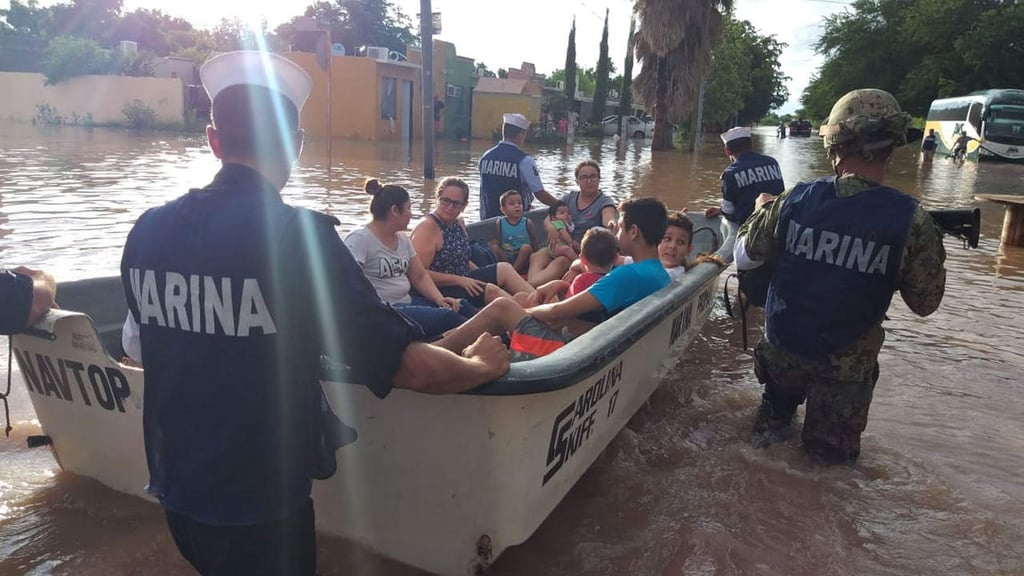 Lluvias dejan tres muertos y tres mujeres desaparecidas en Sinaloa