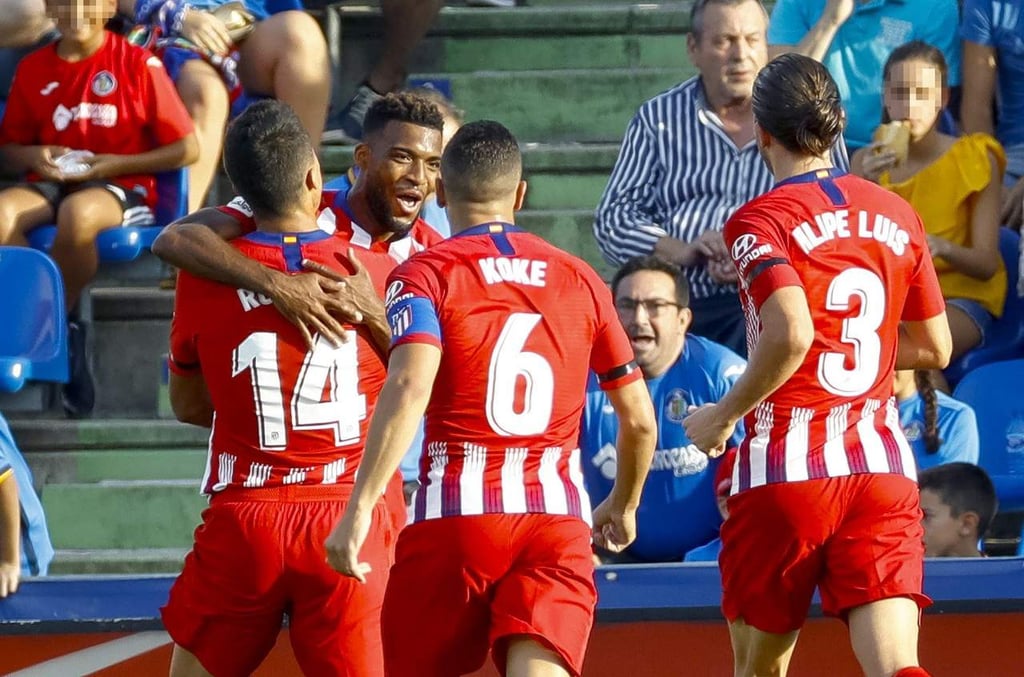 Atlético recupera terreno con victoria 2-0 ante Getafe