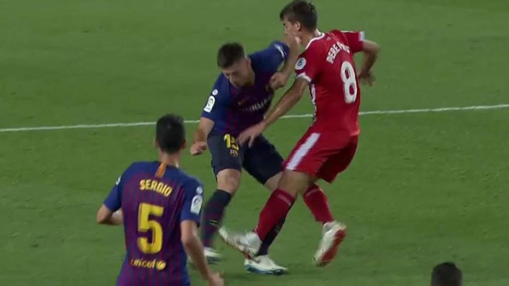 Barcelona apelará tarjeta roja de Lenglet