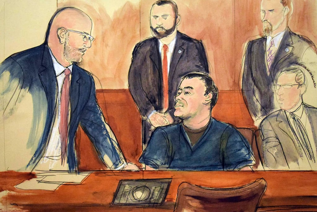Fiscalía pide a juez aceptar lista de evidencia en juicio de 'El Chapo'