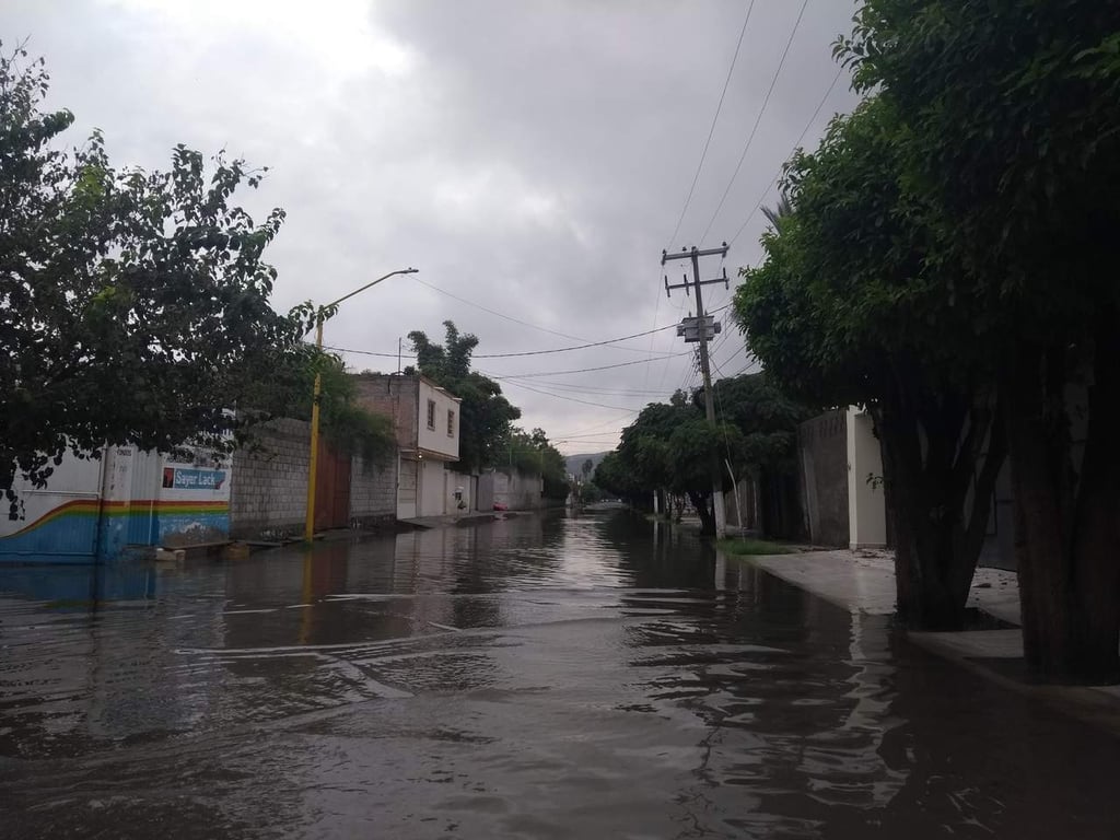 Una vivienda inundada, hasta ahora en Lerdo