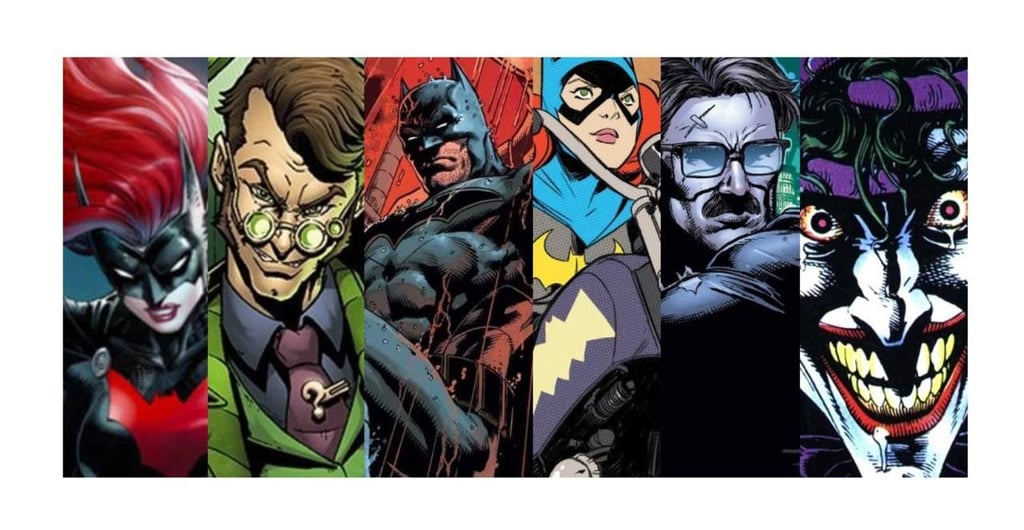 Los 10 personajes de ciudad Gótica