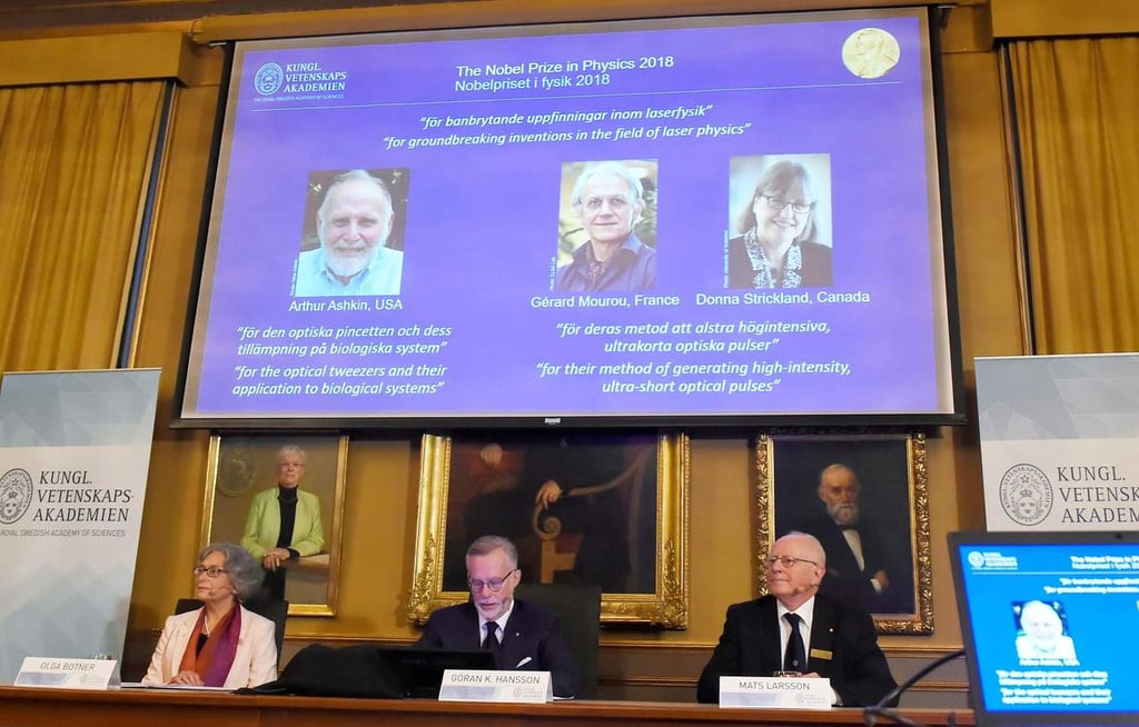 Nobel de Física, para tres innovadores del uso del láser