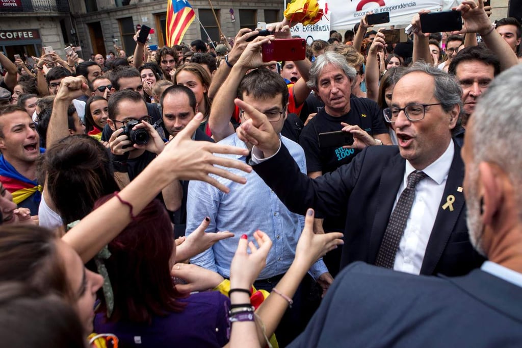Presidente catalán emite ultimátum al gobierno español