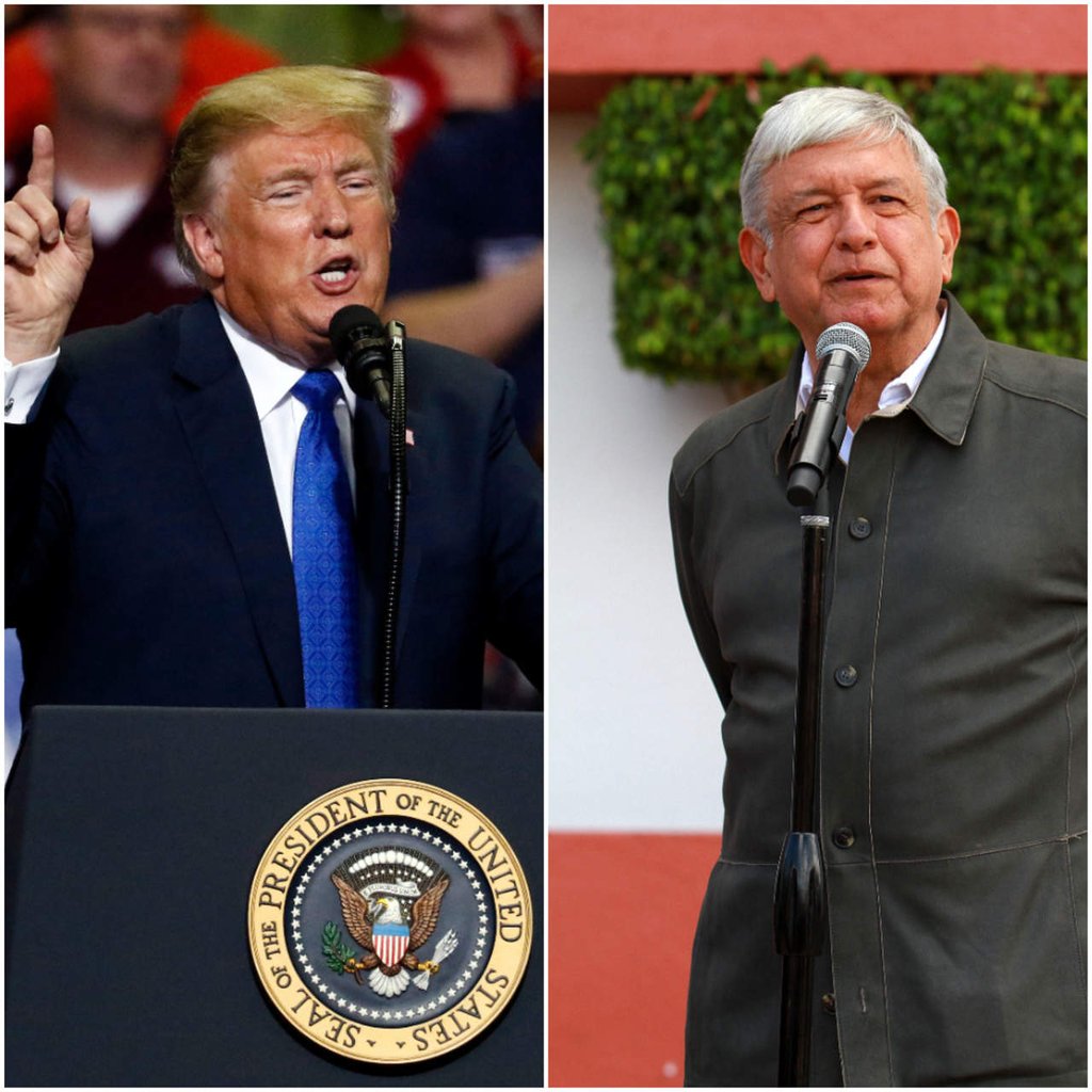 AMLO y Trump hablan de Centroamérica