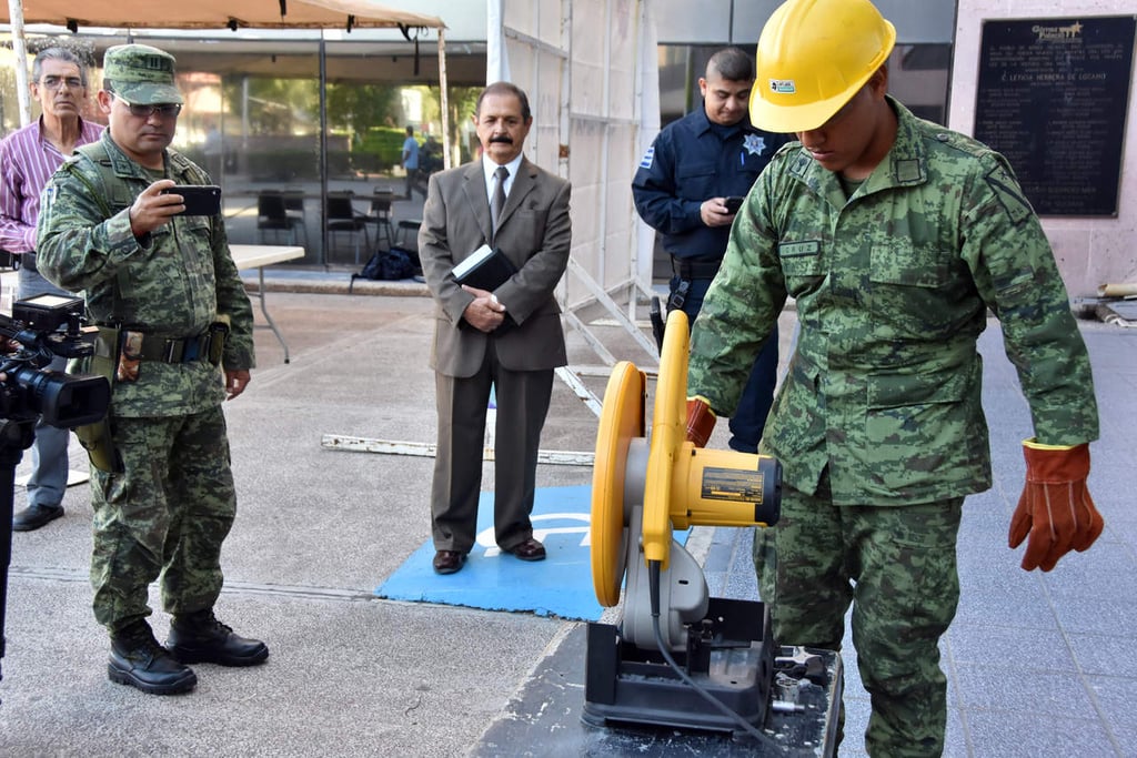 Instalan módulo para canje de armas en Gómez Palacio