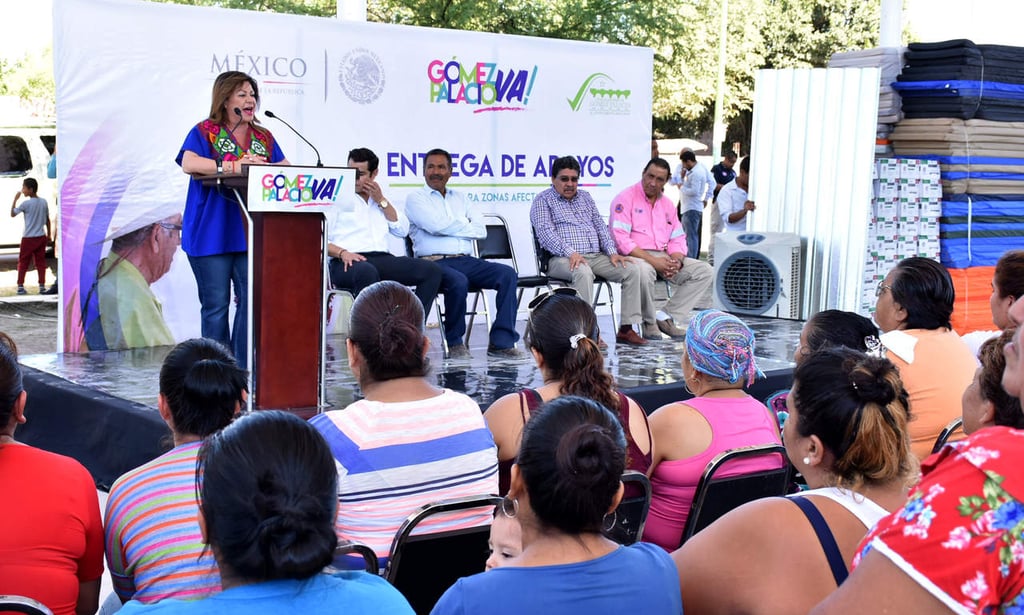 Inicia entrega de apoyos del Fonden en Gómez Palacio