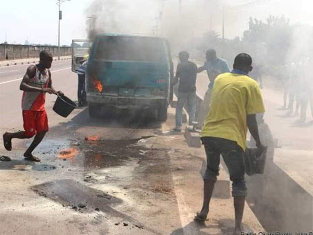 Incendio de camión cisterna deja 50 muertos en Congo