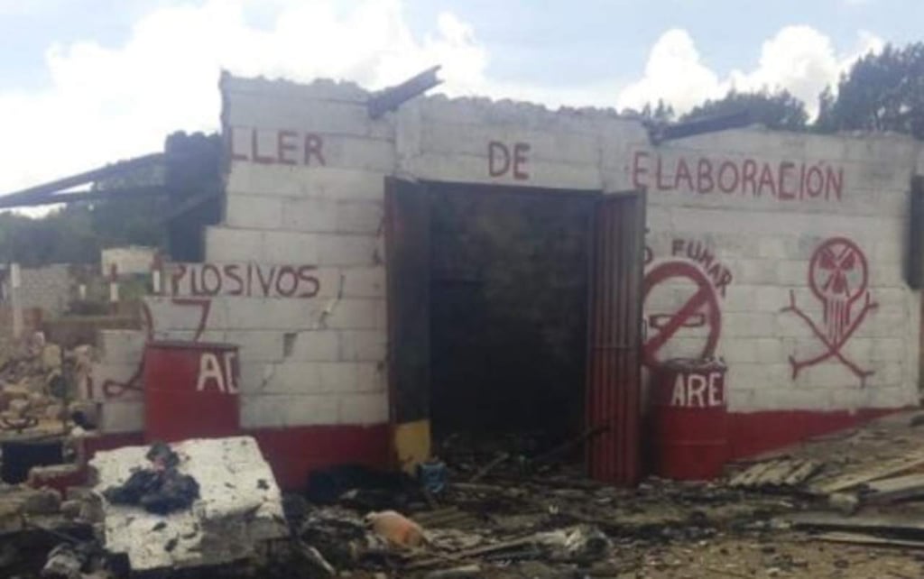 Explosión en polvorín deja tres muertos en Tlaxcala