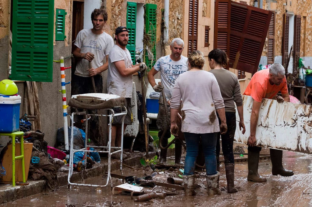 Suman 10 los muertos por lluvias torrenciales en Mallorca