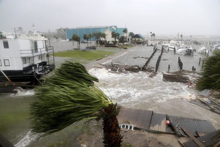 Florida sufre embate del huracán 'Michael'