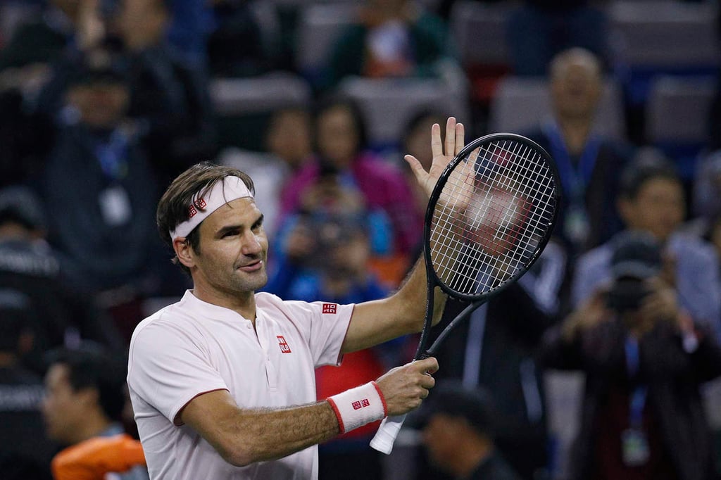 Roger Federer avanza a cuartos en Shanghái