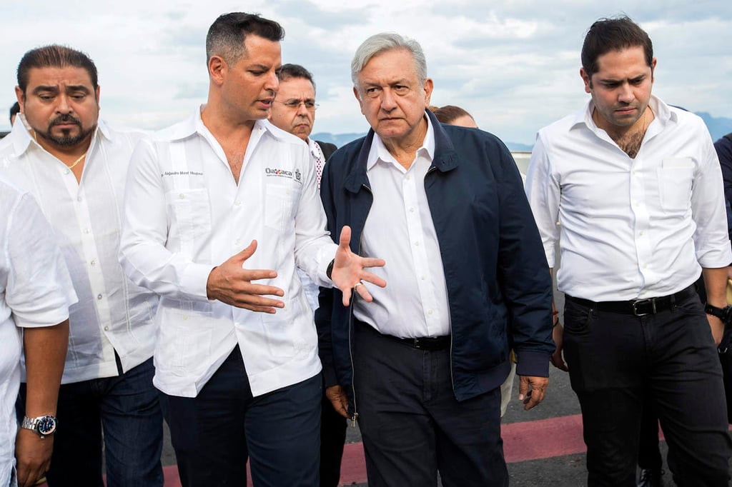 Murat espera que AMLO siga con reconstrucción en Oaxaca