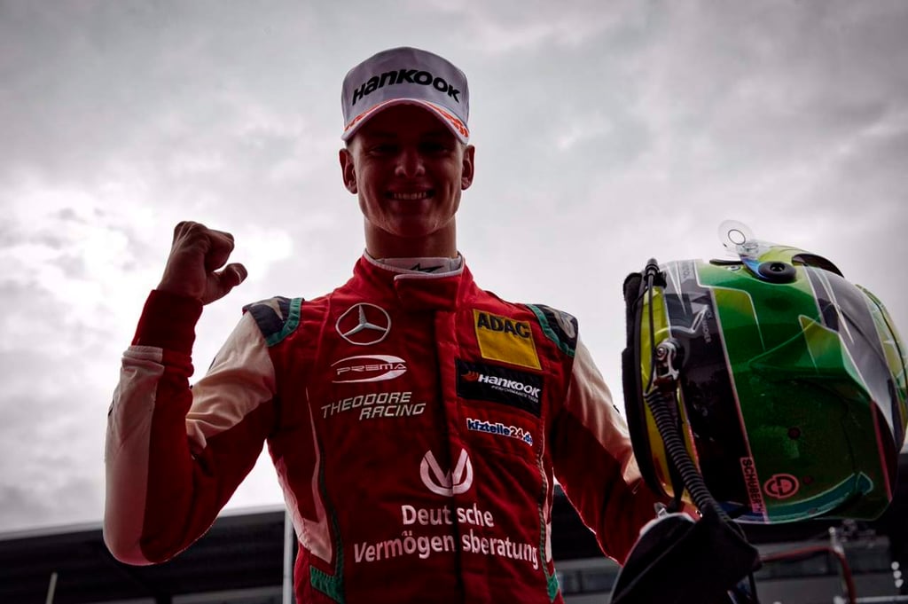Mick Schumacher, campeón de la F3, 28 años después que su padre