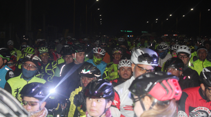 Cientos de ciclistas cumplen el Reto Coconal 2018 de 200 kilómetros