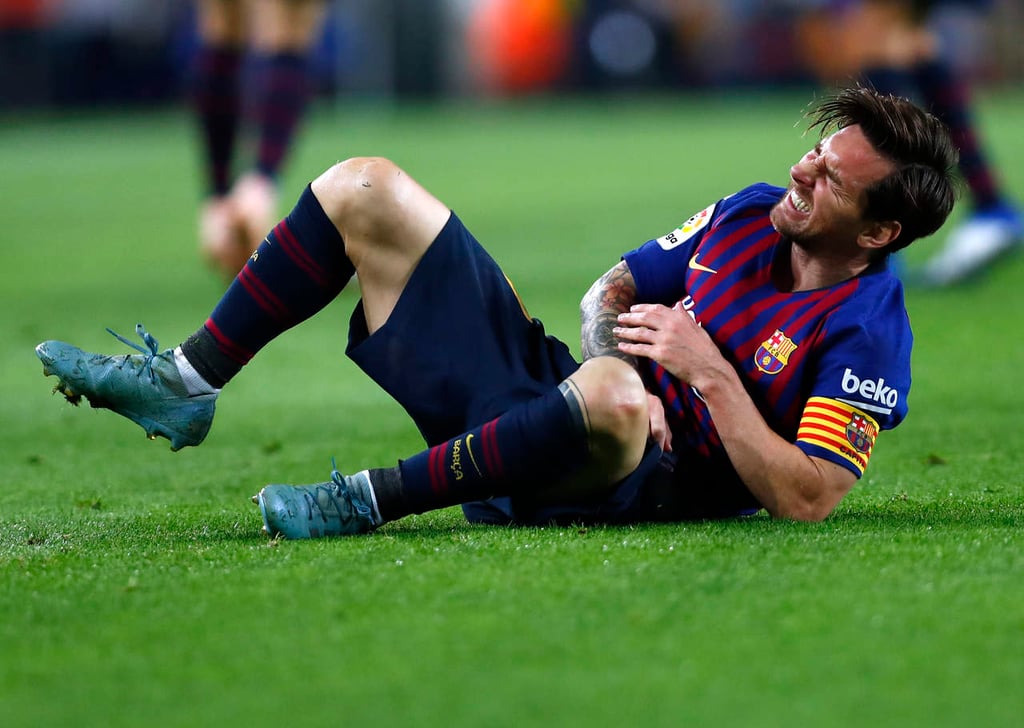 Messi, con fractura del radio derecho; es baja para el clásico