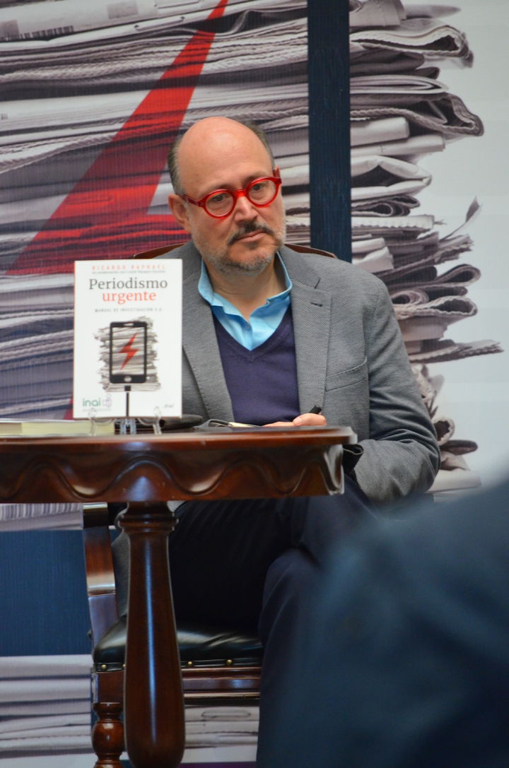 Ricardo Raphael presenta 'Periodismo Urgente'
