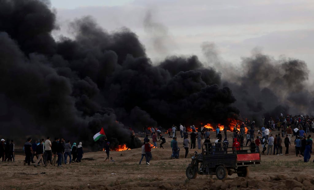 Mueren cinco palestinos por disparos israelíes en Gaza