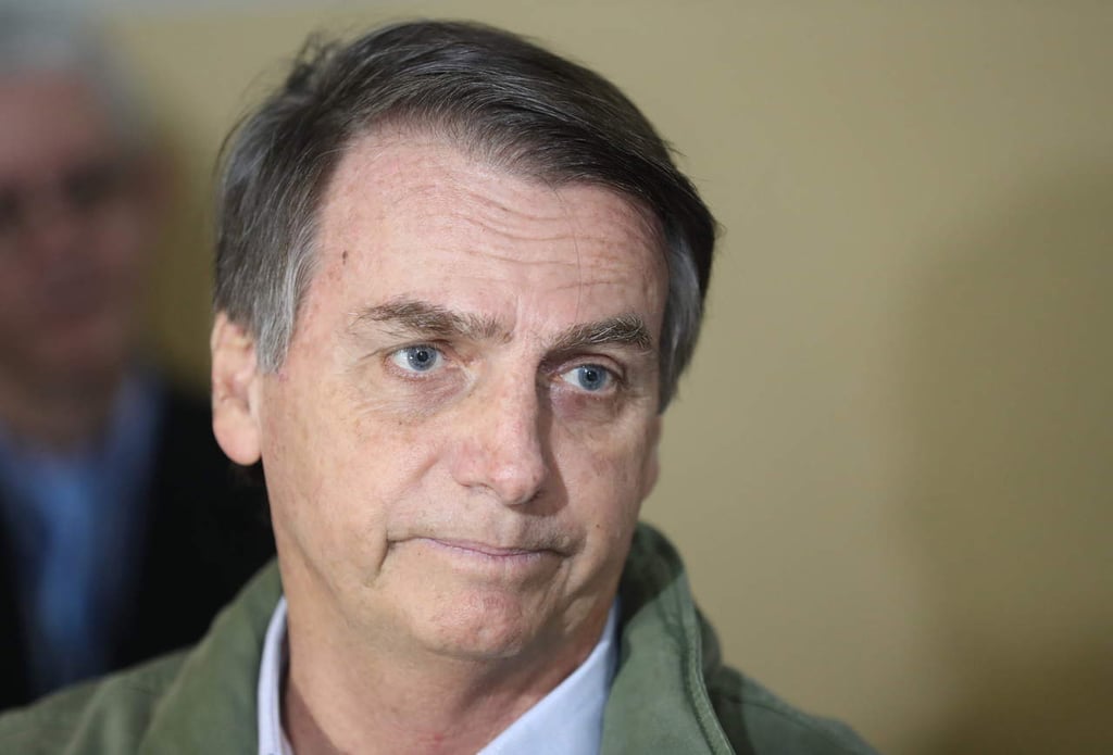 Exmilitar Jair Bolsonaro es presidente electo de Brasil