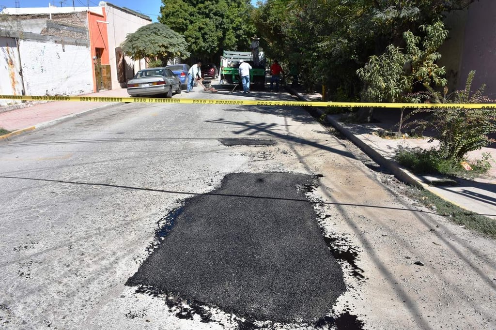 Bacheo, con 20% de avance en Lerdo