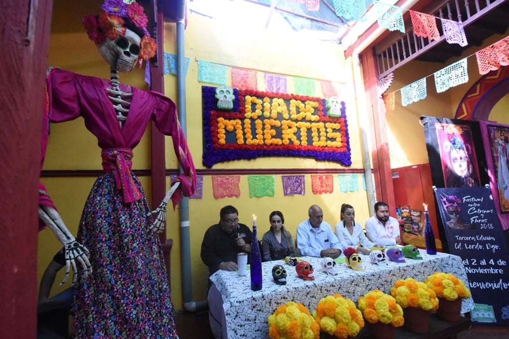 Celebrarán Festival 'Entre Catrinas y Flores' en Lerdo