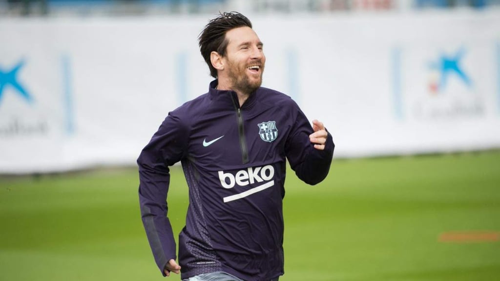 Messi vuelve a los entrenamientos con Barcelona