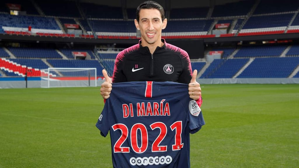 PSG renueva contrato de Ángel Di María