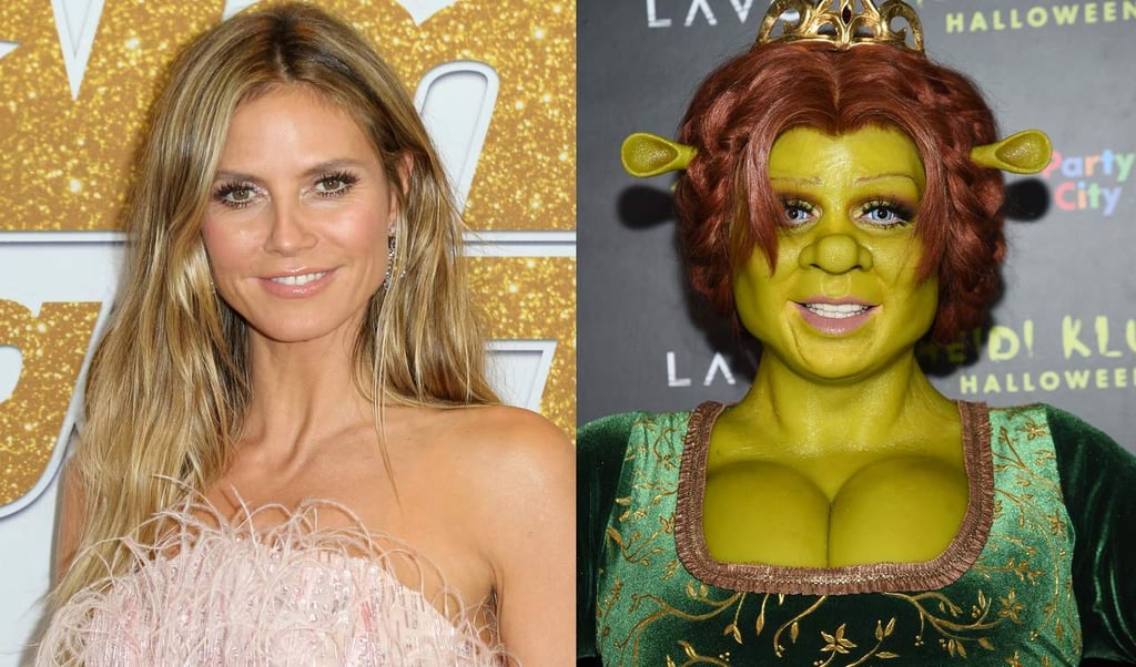 Heidi Klum muestra cómo logró transformarse en 'Fiona'