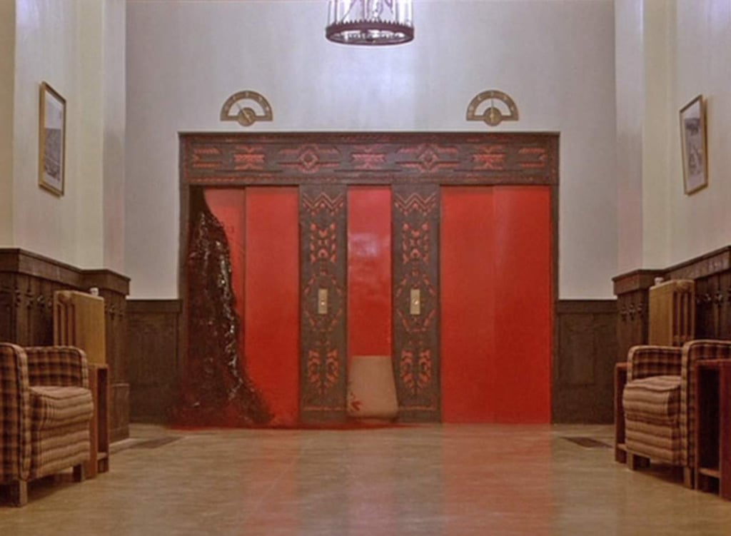 Así se hizo el efecto del ‘elevador que sangra’