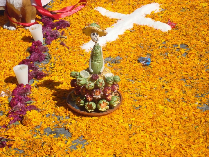 Significado de  flores que se ponen en los altares