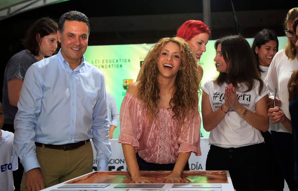 Shakira pide más presupuesto para educación