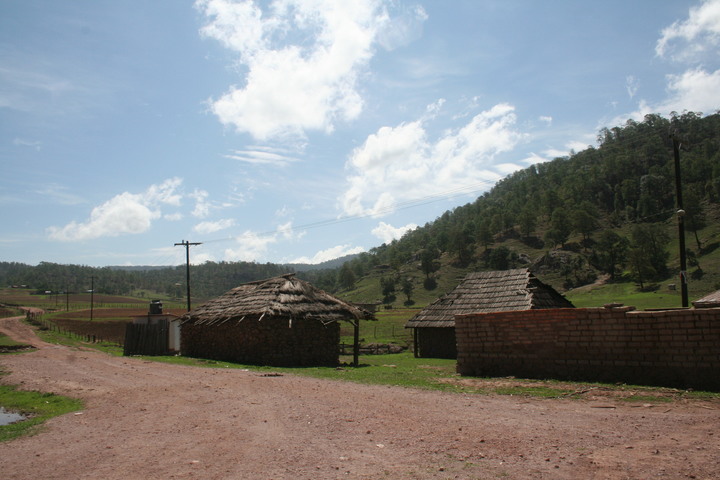 Relegan viviendas indígenas en Durango