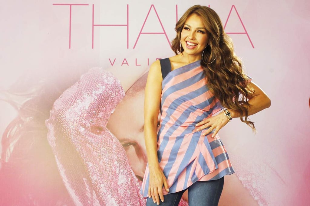 Thalía saca su valentía