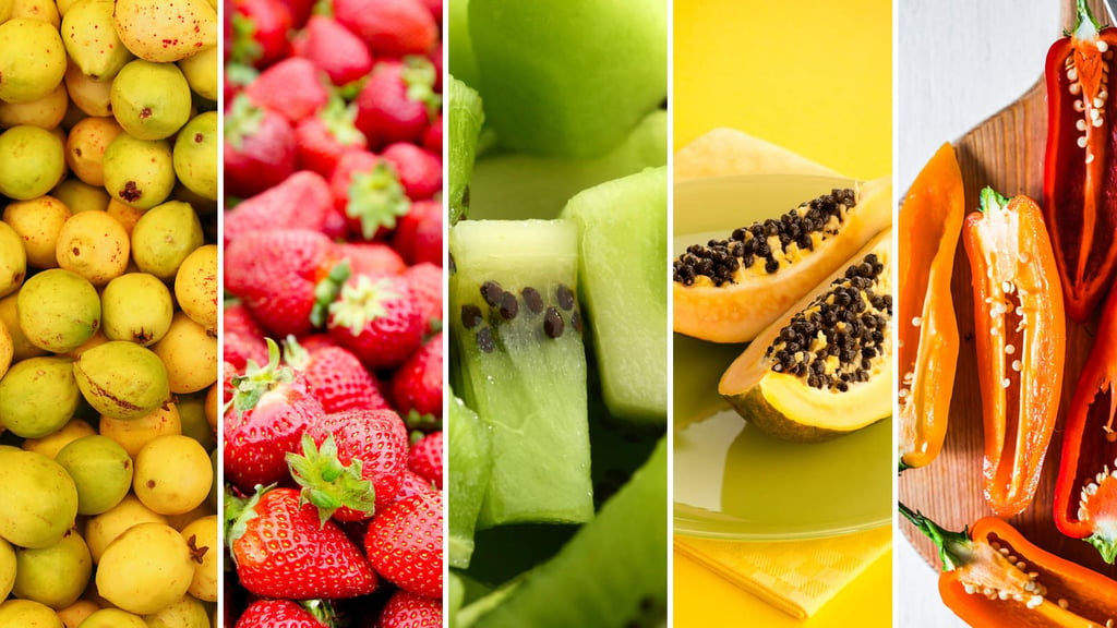 ¿Qué otras frutas aportan mayor cantidad de vitamina C?