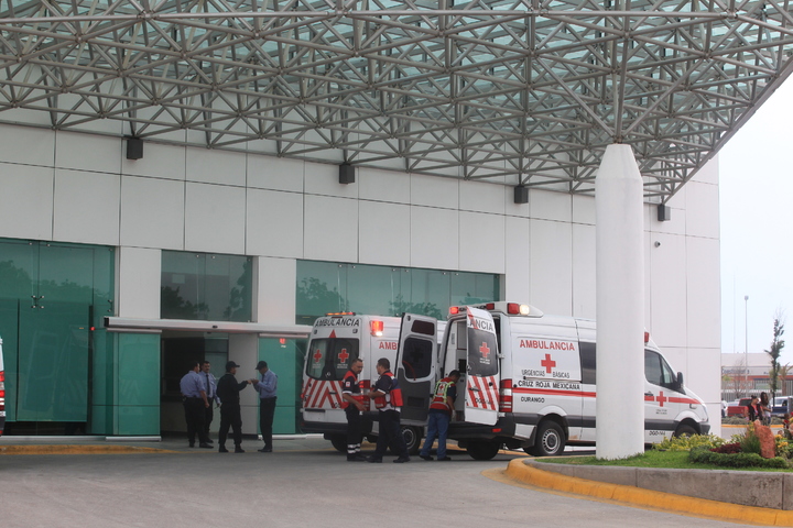 Saturada, sala de urgencias del Hospital General 450