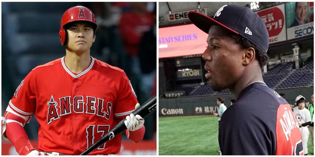 Acuña y Ohtani, los Novatos del Año en la MLB