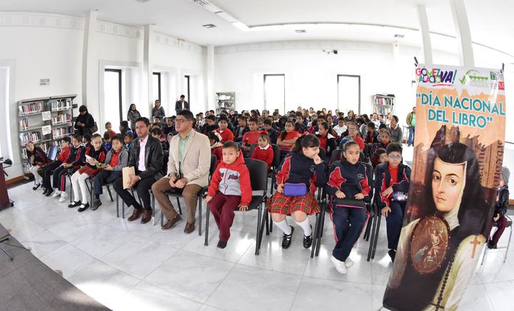 Conmemoran el Día Nacional del Libro