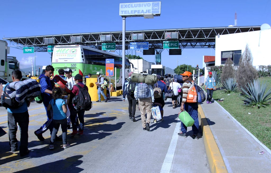 Cinco mil migrantes dejan albergue en Jalisco