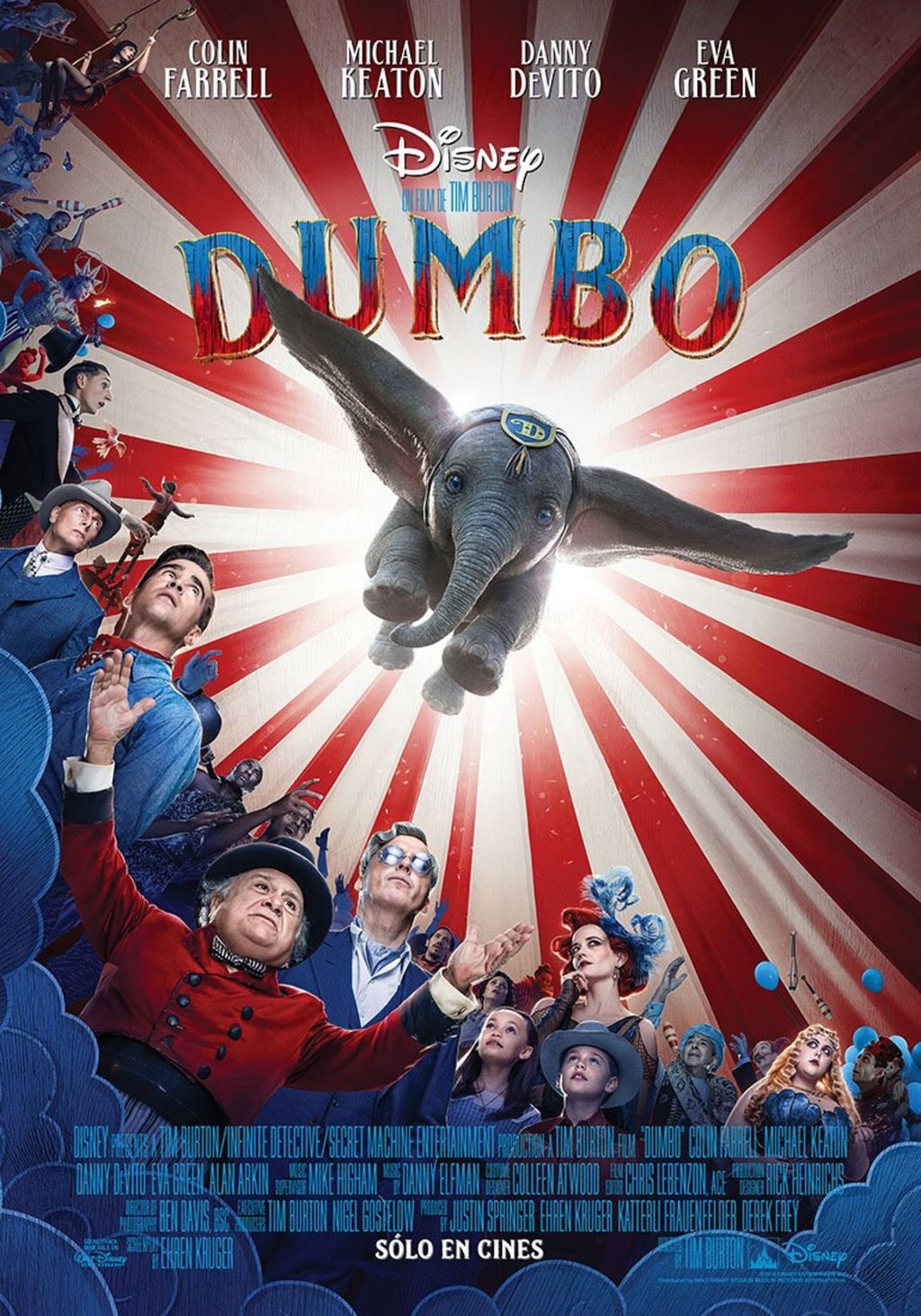 Lanzan póster de Dumbo