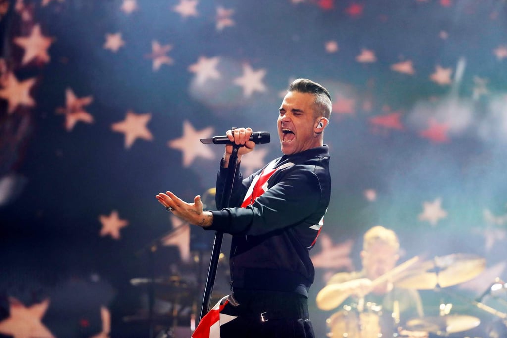 Robbie Williams sorprende con su padre en el Corona Capital