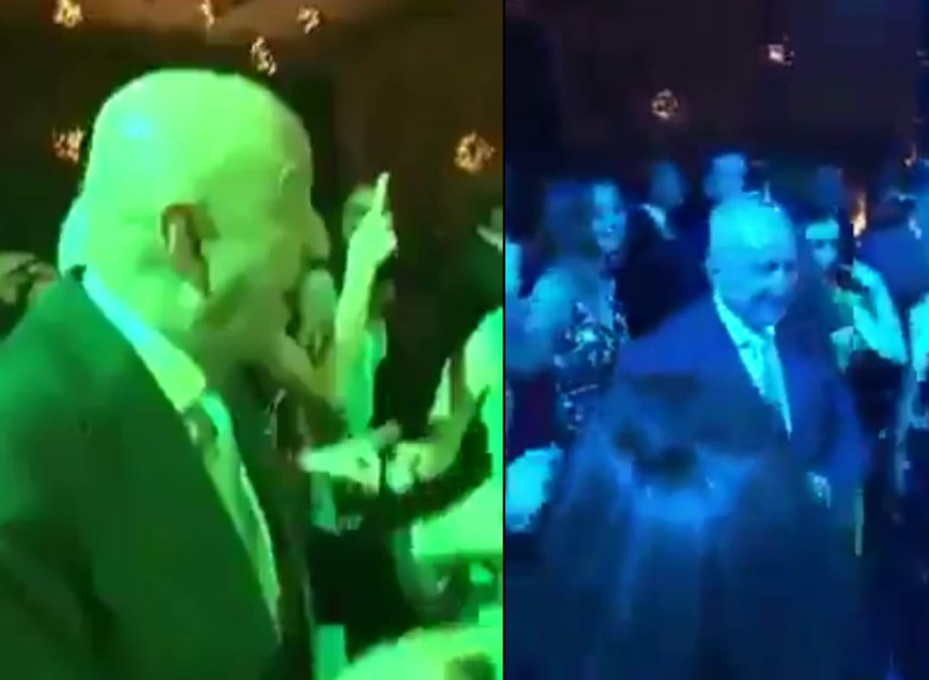 Captan a Carlos Salinas de Gortari bailando al ritmo de Selena