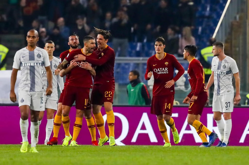 Roma e Inter dividen puntos en gran duelo