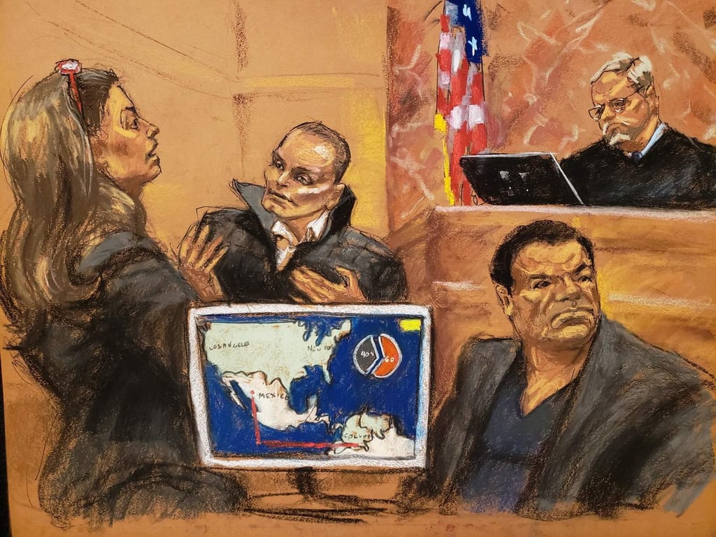 Defensa de 'El Chapo' busca desacreditar testimonio del 'Chupeta'