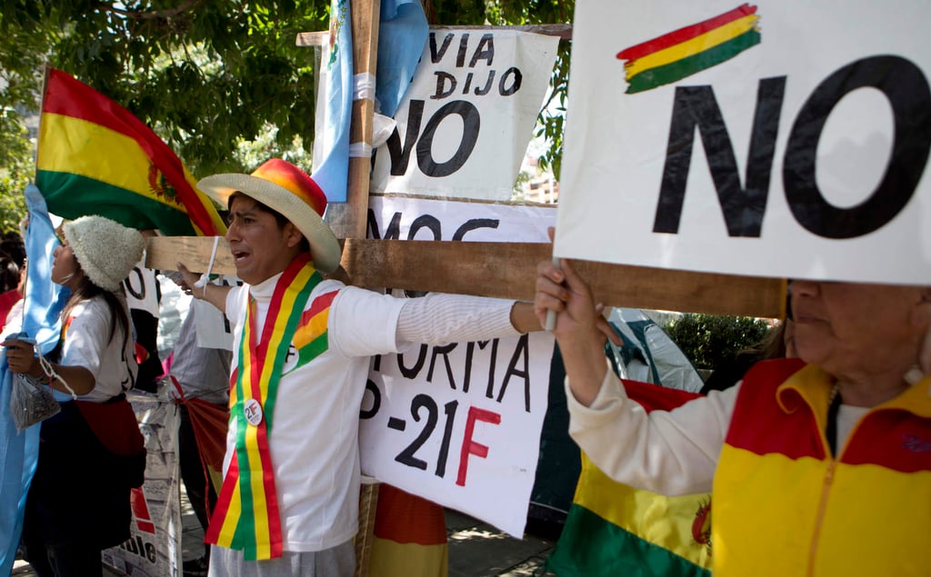 Con huelga, rechazan reelección de Evo Morales en Bolivia