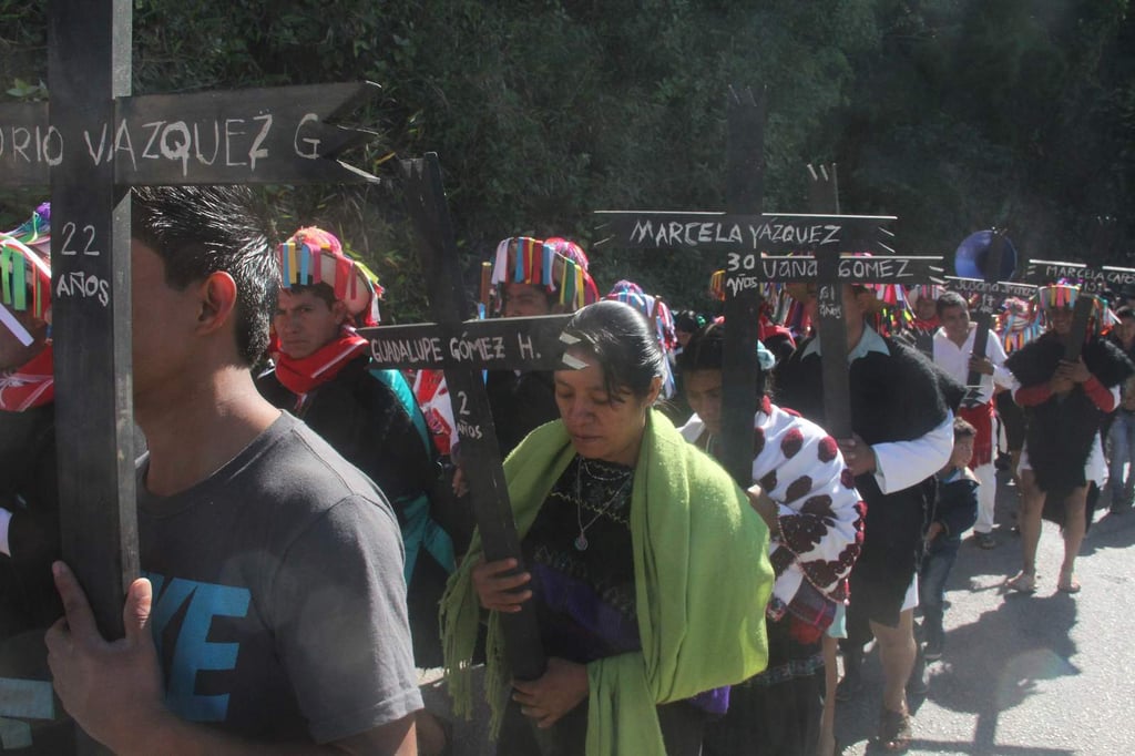 Indígenas piden justicia para sobrevivientes de matanza de Acteal