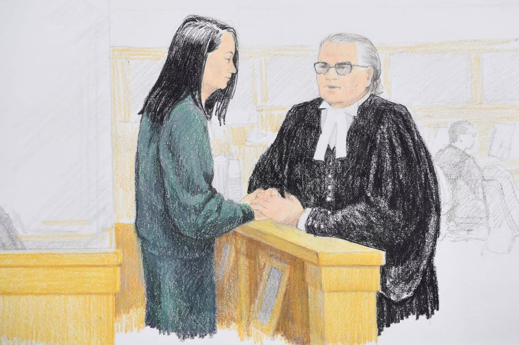Directora de Huawei busca en tercera audiencia su libertad bajo fianza